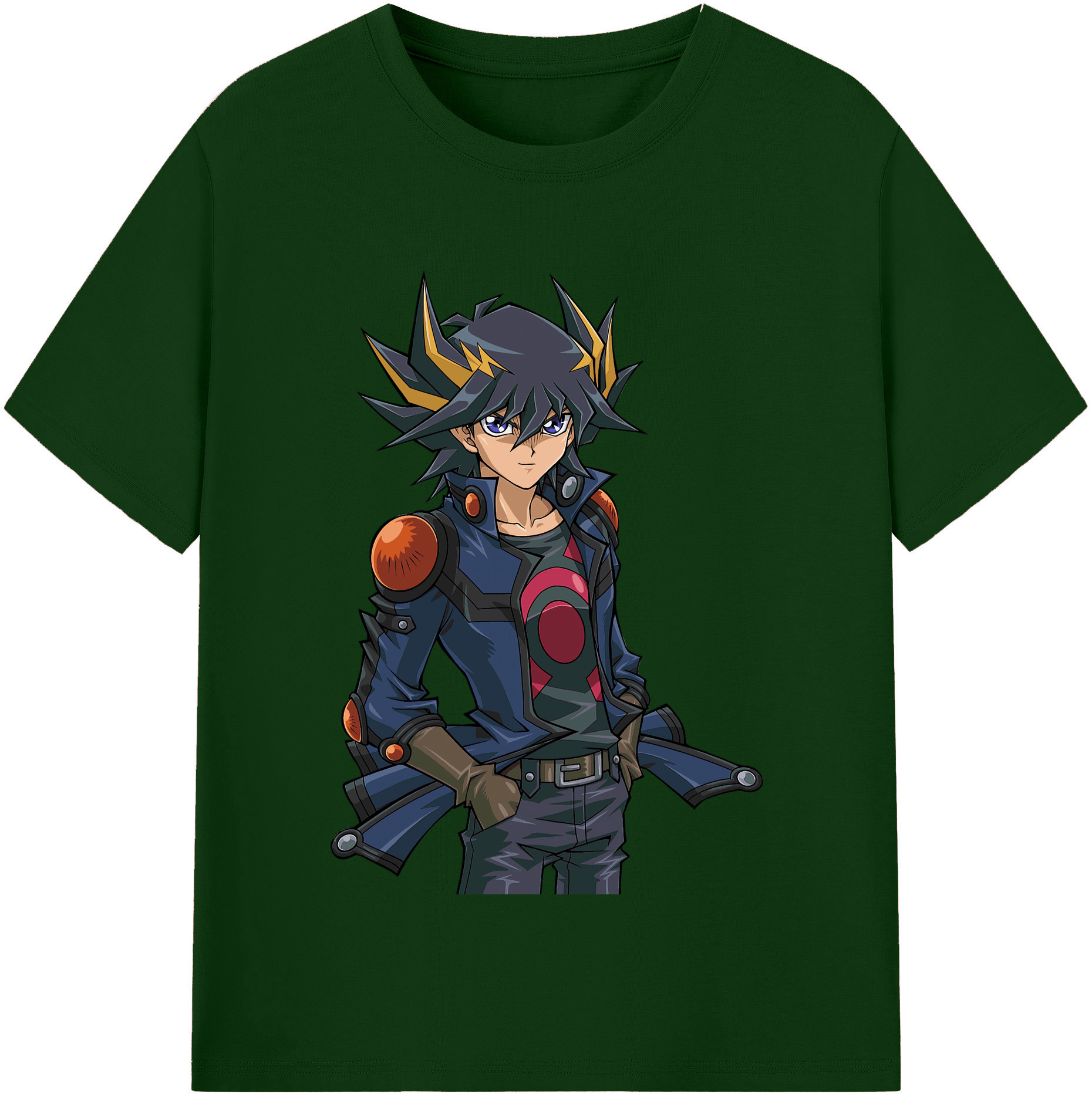 （画像用） 遊☆戯☆王 Yu-Gi-Oh! 綿100％半袖Tシャツ（フロントプリント）